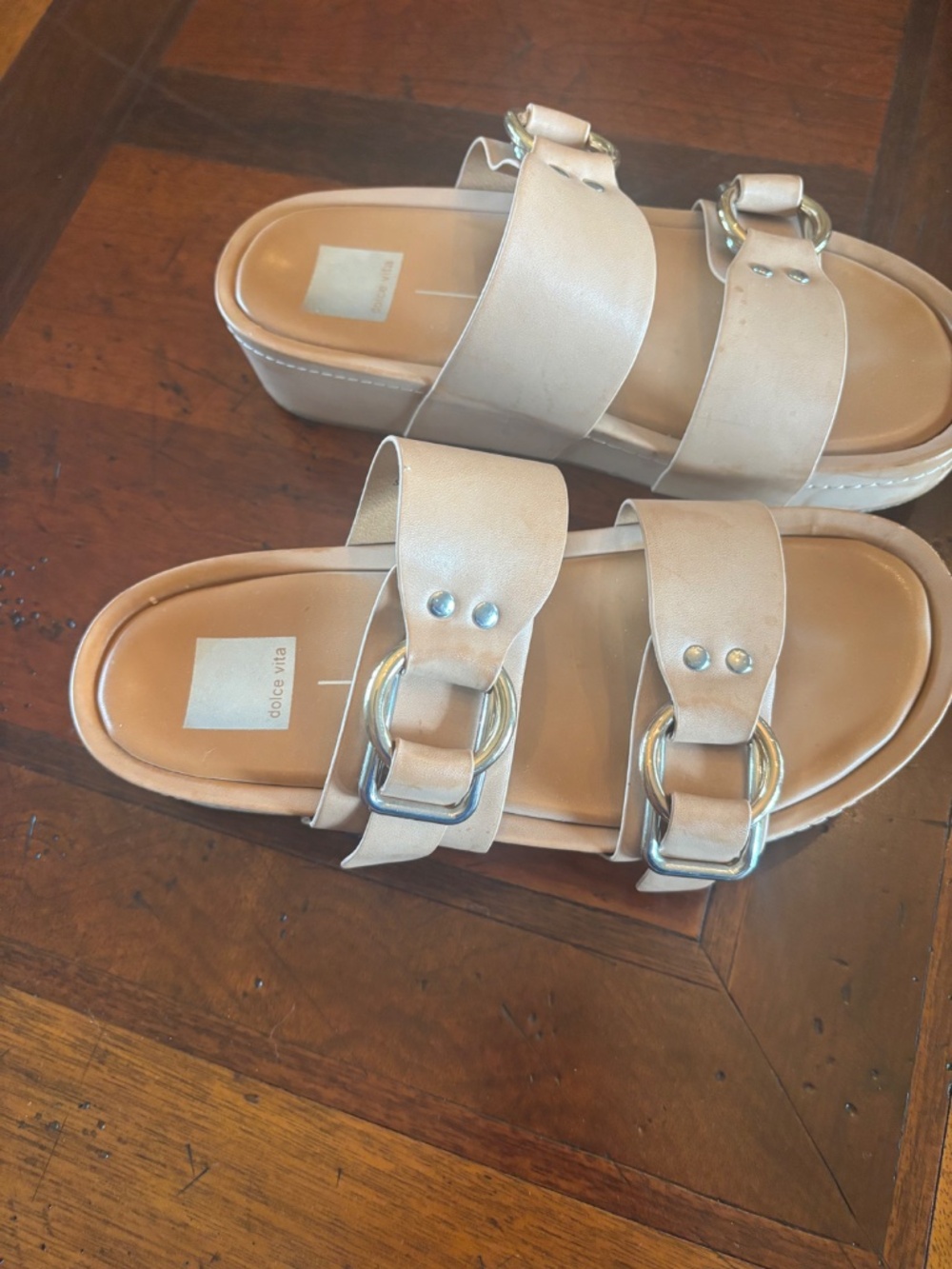 Buckle Platform Slide - Picture 2 of 2